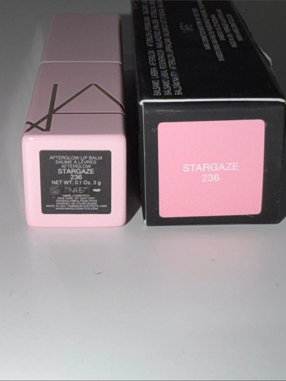 NARS AFTERGLOW LIP BALM in STARGAZE 236 F/S 0.1 Oz 24h Hydration! NEW IN BOX!